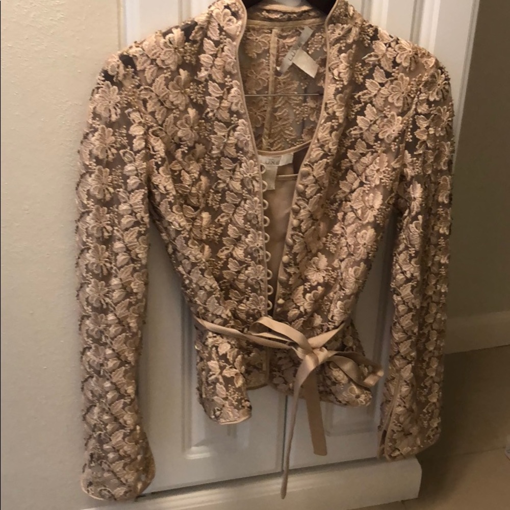 Cackle Luxe 2 piece jacket and shell set size 0